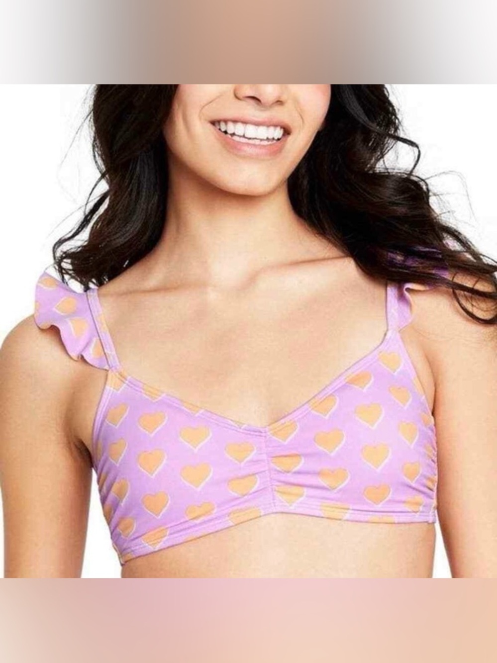 Stoney Clover x Target Lilac Heart-Print Bralette
